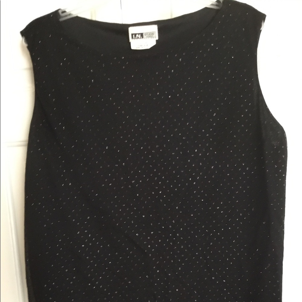 Women Sleeveless tank black